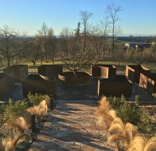 Orto rialzato in corten